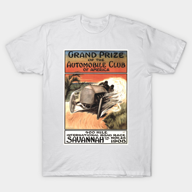 1908 Savannah Georgia International Road Race Poster Art